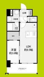 リヴェント福島の物件間取画像